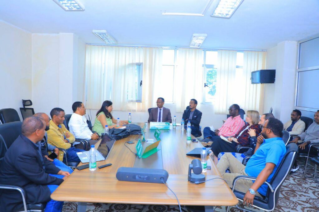 National Information platform Nutrition (NIPN) ፕሮጀክት ኃላፊዎች ከሲዳማ ብሔራዊ ክልላዊ መንግስት ሕብረተስብ ጤና ኢንስቲትዩት ጋራ ዉይይት አደረጉ